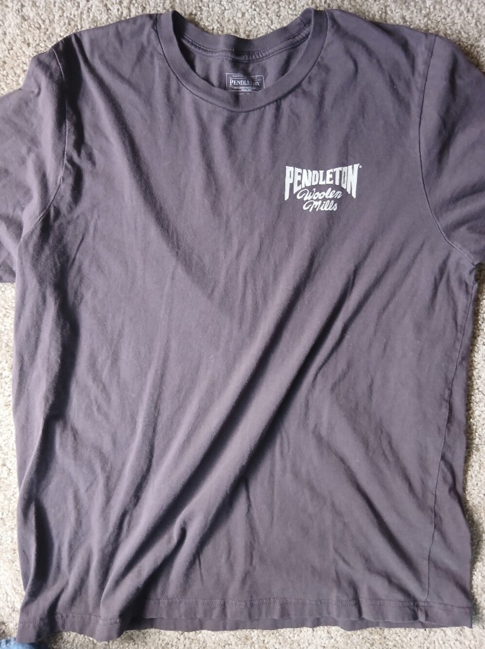 Pendleton Charcoal Western Short-Sleeve Logo Tee